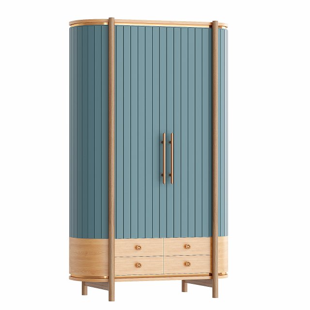 Hawaii closet 3D Model .c4d .max .obj .3ds .fbx .stl .blend 