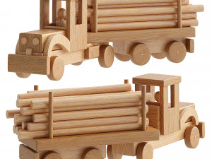 Timber carrier 3D-Modell