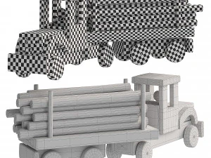 Timber carrier 3D Model