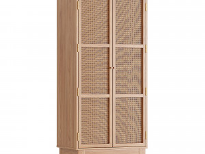 Double Wardrobe Bordeaux Modèle 3D