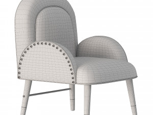 Karin dining chair Model 3D
