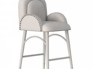 Karin bar chair 3D Model