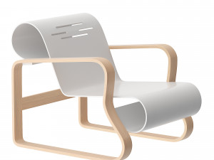 Armchair By Artek Modèle 3D