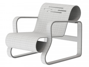 Armchair By Artek Modèle 3D