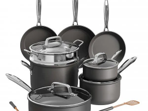 Cuisinart hart eloxiert 3D Modell