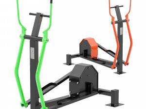 Cardio 1902 Outdoor Trainer 3D Model