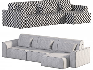 Ivan corner Bayvin Soft Ocean Modelo 3D
