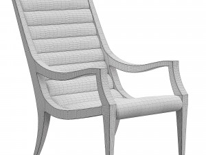 COURBETTE LOUNGE CHAIR 3D 模型