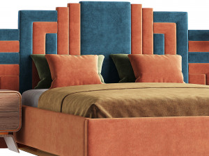 Italian bedroom DIAMONDS 1 REDECO 3Dモデル
