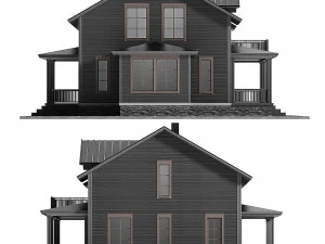 A house in harmony with nature 13 3D Model