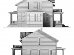 A house in harmony with nature 13 Modèle 3D