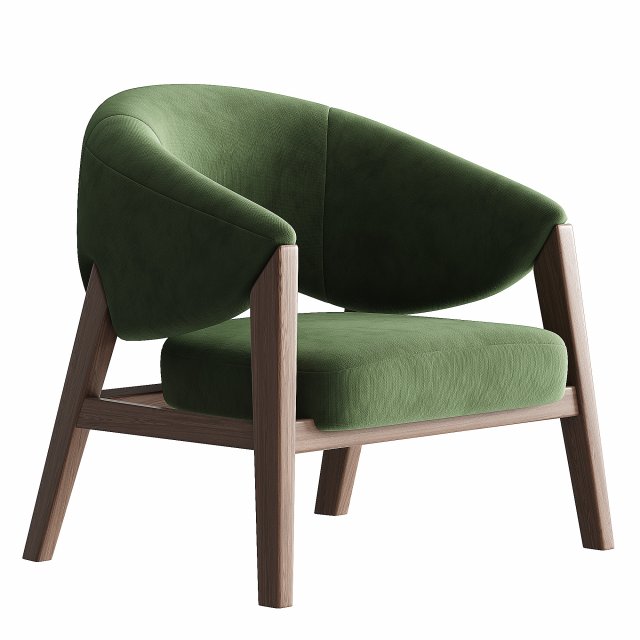 Apora Armchair 3Dモデル .c4d .max .obj .3ds .fbx .stl .blend 