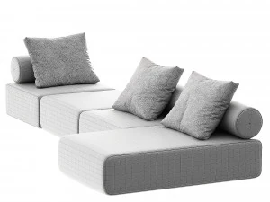 Divano componibile SHINTO Modello 3D