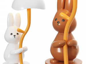 Rabbit Night Light 3D मॉडल