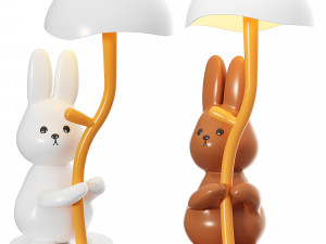 Rabbit Night Light 3D Model