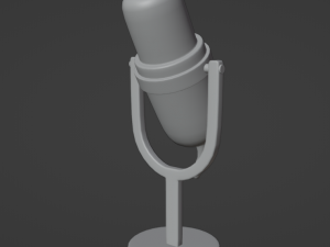 Microphone 3D Модель