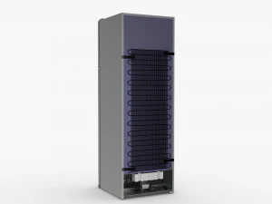 Stainless Steel Fridge 3D Model