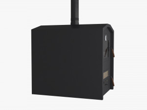 Wood Fired Outdoor Oven Model 3D