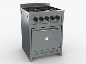 Industrial Oven Modello 3D
