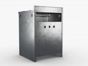 Industrial Oven 3D Model