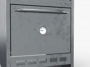 Industrial Oven 3D Model