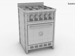Industrial Oven 3D Model
