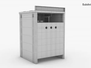 Industrial Oven 3D Model
