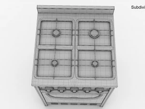 Industrial Oven 3D Model