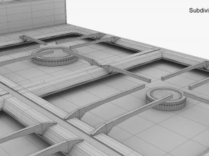 Industrial Oven 3D Model