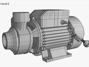 Water Pump 3D Model