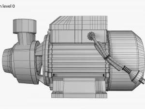 Water Pump 3D Model