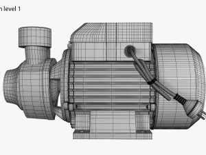 Water Pump 3D Model