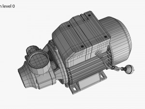 Water Pump 3D Модель