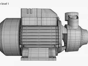 Water Pump 3D Model
