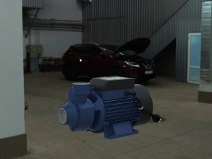 Water Pump 3D Model