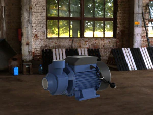 Water Pump 3D Model