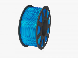 3D Printer Filament Electric Blue Modelo 3D
