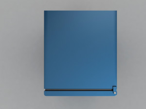 Retro Mini Fridge 3D Modell