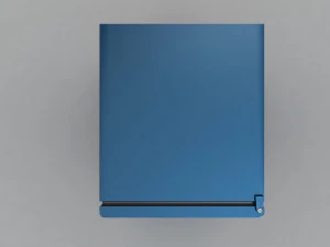 Retro Mini Fridge 3D Model