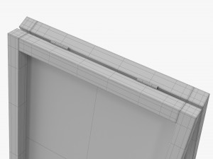 Advertising Chalkboard Mockup Modèle 3D