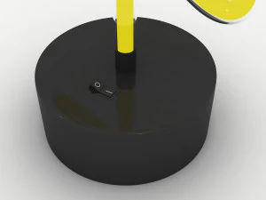 Neon Star Lamp 3D Model