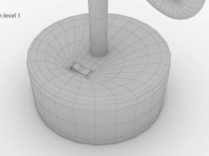 Neon Star Lamp 3D Model