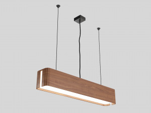 Wood Ceiling Lamp 3Dモデル