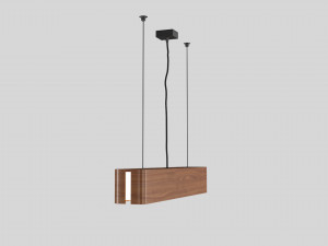 Wood Ceiling Lamp 3Dモデル