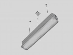Wood Ceiling Lamp 3Dモデル