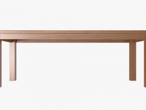 Wood Table 3D-Modell