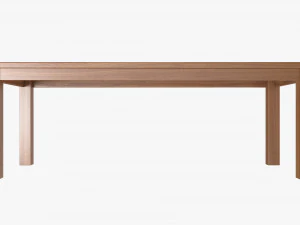Wood Table 3D Model