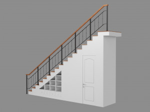 Classic Stair 3D 模型