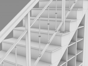 Classic Stair 3D 模型