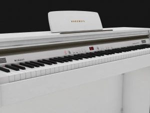 Kurzweil Keyboard KA130 White 3D Model